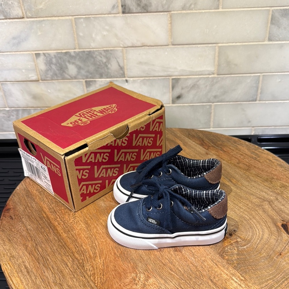 Vans Era 59 Toddler Kids Navy Blue Sneakers